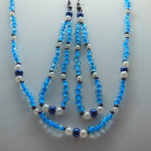 Handmade Set Earrings and Necklace